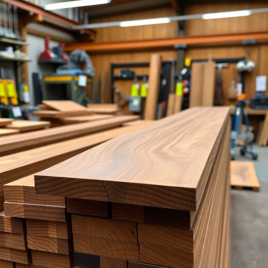 Madera Nogal Americano